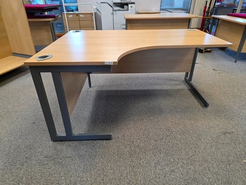 Left hand corner - left-hand, desk