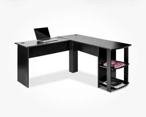 Shaped computer desk corner - l-shaped,