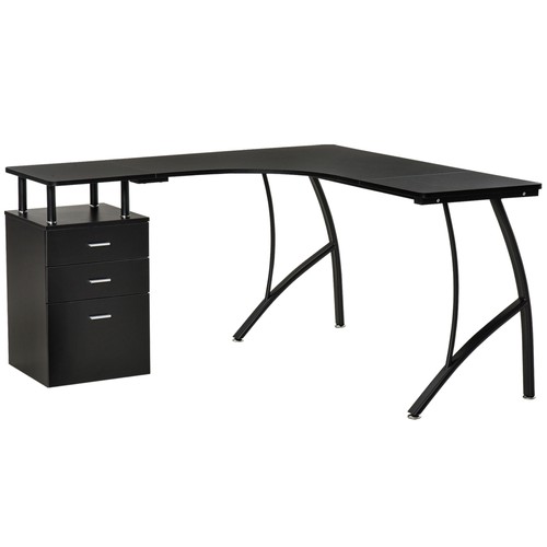 Homcom shaped corner - l-shaped, pc