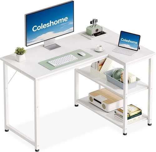 Coleshome shaped gaming desk - l,