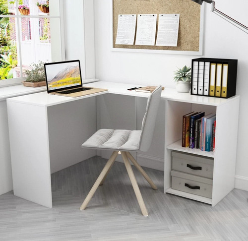 Mondeer white computer - mondeer, desk