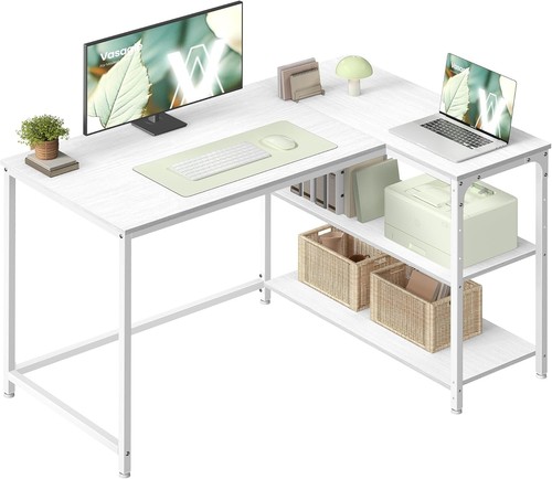 Shaped corner desk computer - shaped, desk,