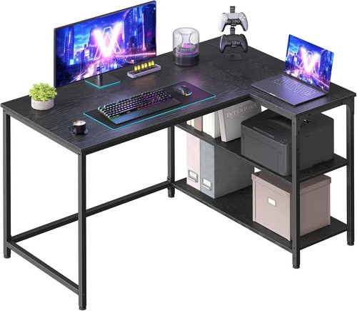 Vasagle shaped corner desk - shaped,