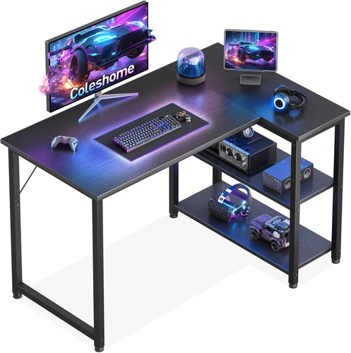 Shaped gaming work desk - l,