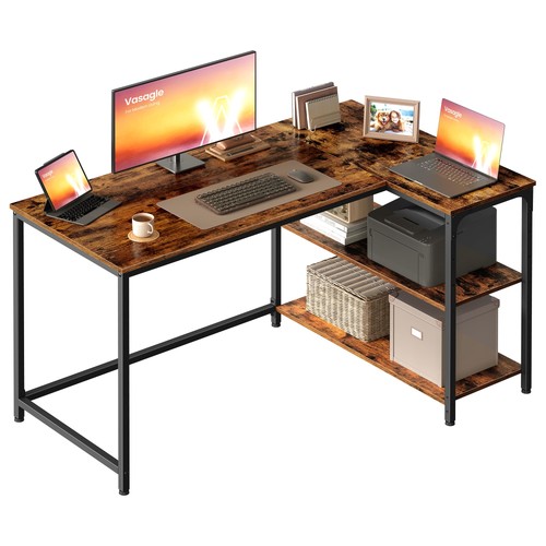 Shaped computer desk corner - l,