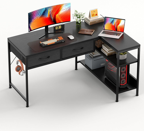 Caiyun shaped computer desk - l,