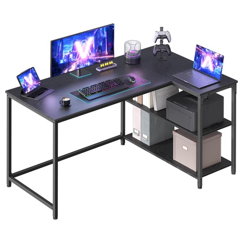 Shaped computer desk corner - shaped,